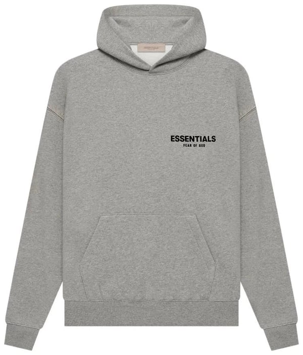 Essentials Hoodie — Dark Oatmeal
