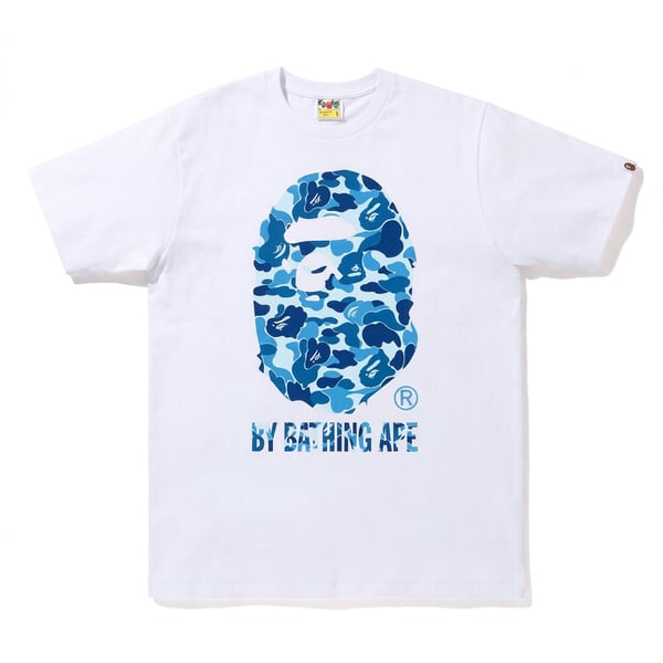 White/Blue Bape Tee