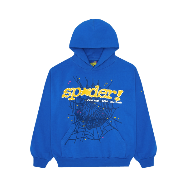 FW23 Blue SP5DER Hoodie