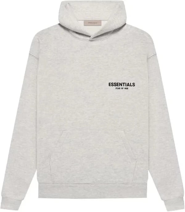 Essentials Hoodie — Light Oatmeal