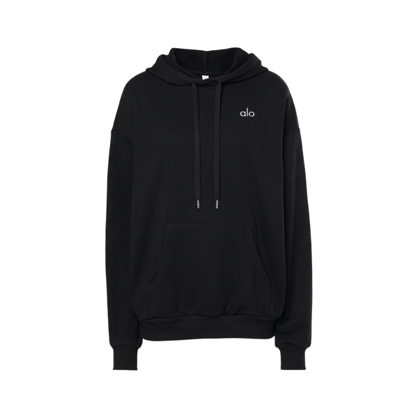 Black ALO Hoodie SS25