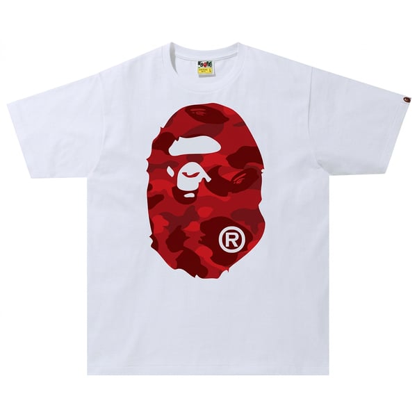 White/Red Bape Tee