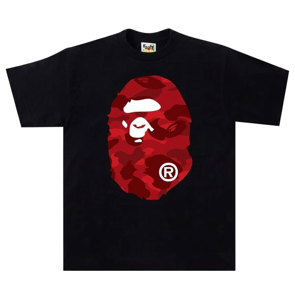 Black/Red Bape Tee
