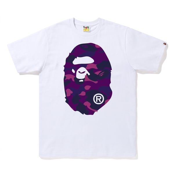White/Purple Bape Tee